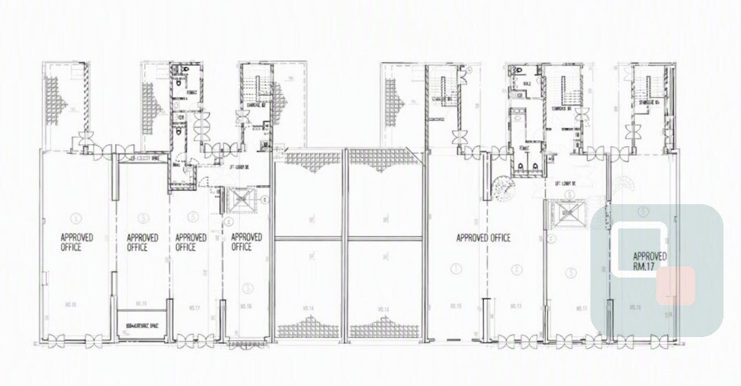 Capital Square 2 typical floor plan