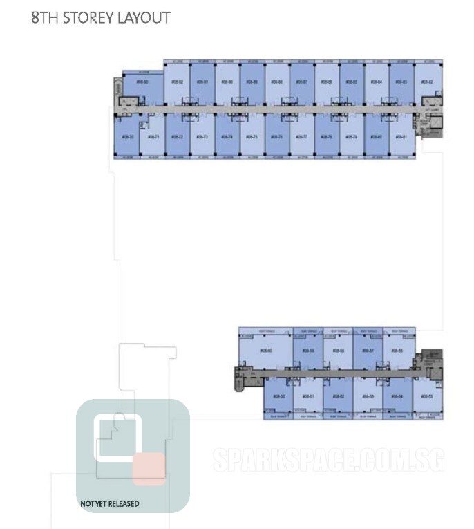 CT Hub 2 typical floor plan
