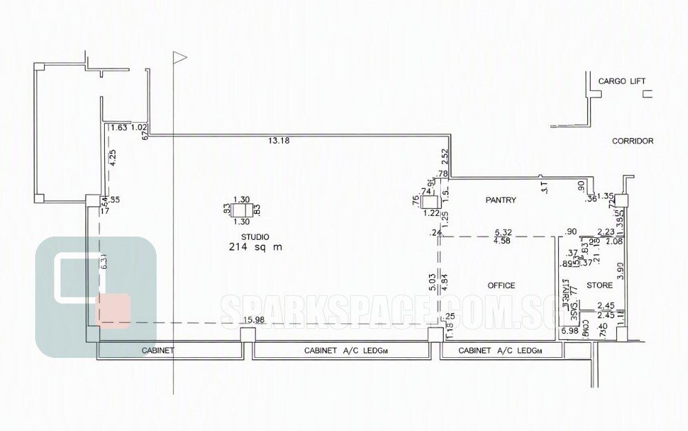 Henderson Industrial Park typical floor plan
