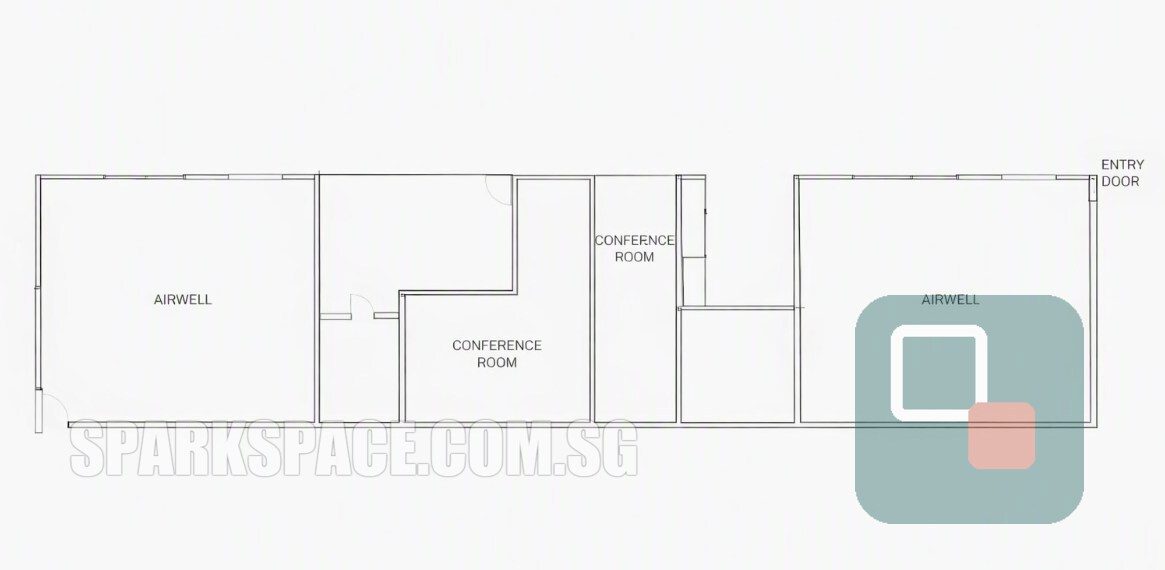 Nankin Row typical floor plan
