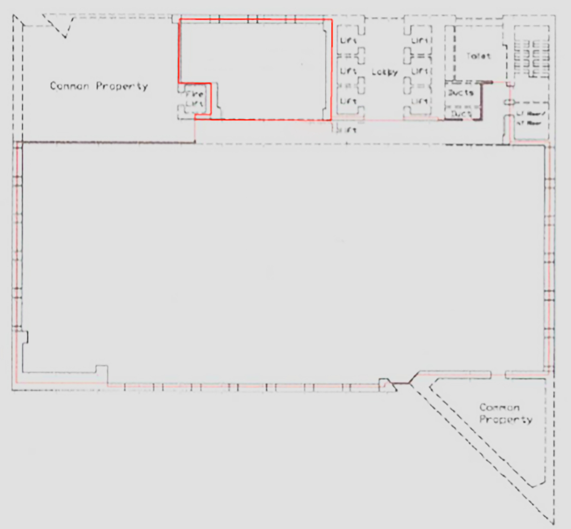 One Raffles Place Tower 2 typical floor plan