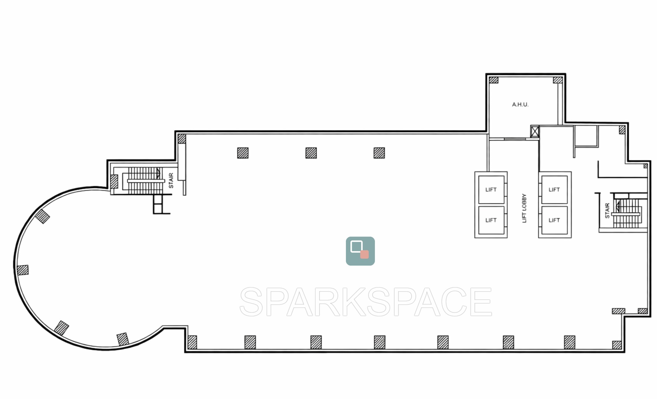 Orchard Building typical floor plan