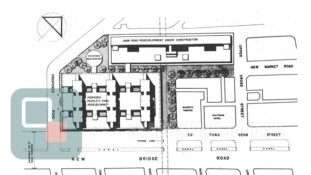 People's Park Centre typical floor plan
