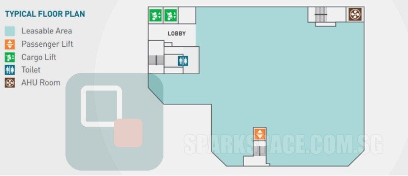 Techquest typical floor plan