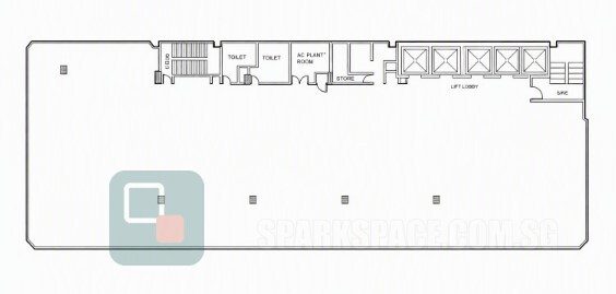 The Arcade typical floor plan